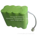 Ni-MH Battery Pack AA 9.6V 1000mAh for Standard Industrial Battery